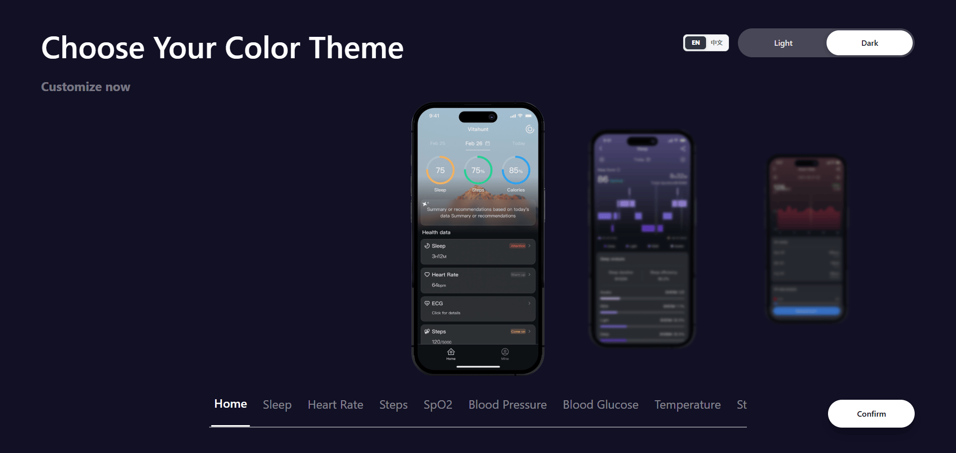 1000pcs+ APP Interface preview
